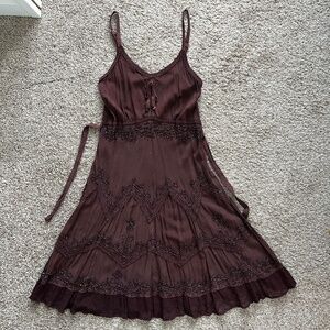 Bohemian Dress, Made in India, Size S-M